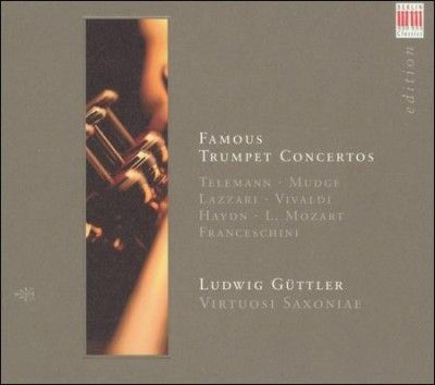 Virtuosi Saxoniae - Mudge/lazzari/telemann: Trumpet Concer (CD)
