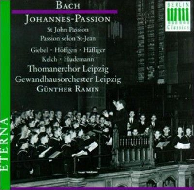 Gunther Ramin - Bach: St John Passion (CD)