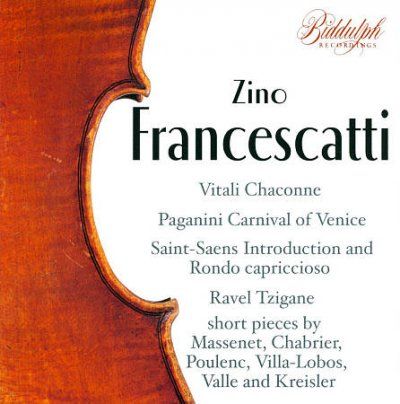 Ravel/Paganini:Francescatti Plays Fav - (Import CD)