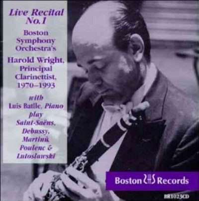 Live Recital Number 1:Harold Wright - (Import CD)