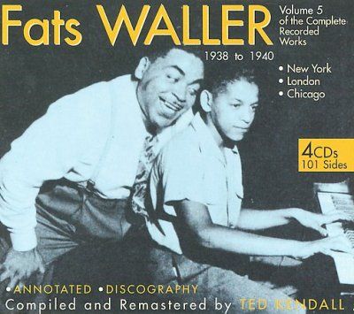 Fats Waller - Vol 5 Of The Complete Recorded Works (CD)