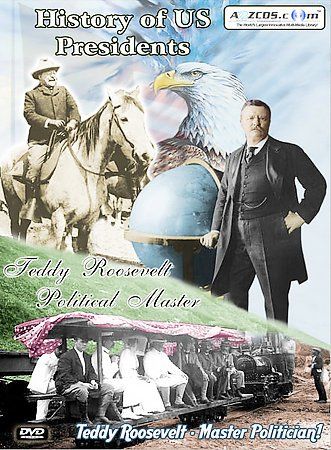 History of Us Presidents Teddy Roosev - (Region 1 Import DVD)