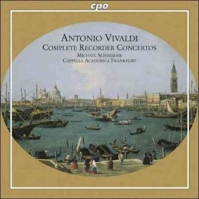 Michael Schneider - Vivaldi: Complete Recorder Concertos (CD)