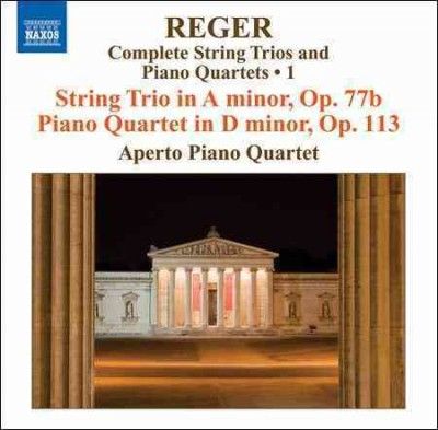 Aperto Piano Quartet - Reger: Vol 1 Complete String Trios &amp; P (CD)