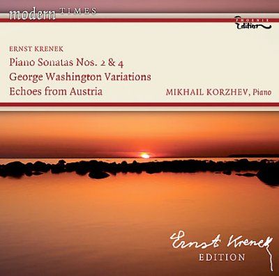 Mikhail Korzhev - Krenek: Piano Sons Nos 2 &amp; 4 George Wa (CD)