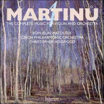 Bohuslav Martinu - Martinu: Music For Violin &amp; Orchestra (CD)