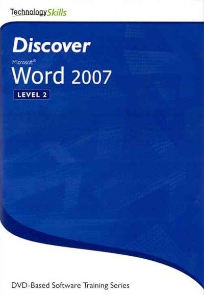 Word 2007 Level 2 - (Region 1 Import DVD)