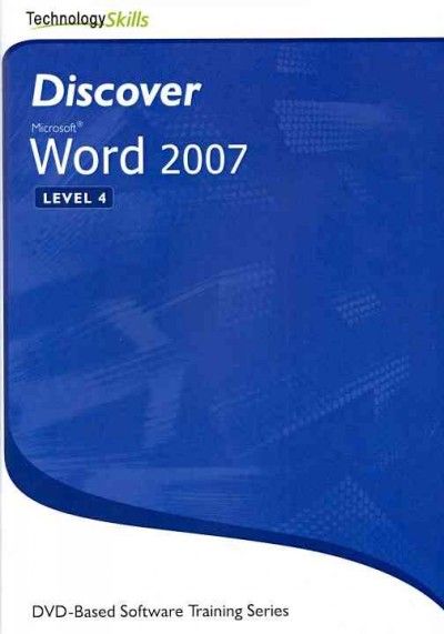 Word 2007 Level 4 - (Region 1 Import DVD)