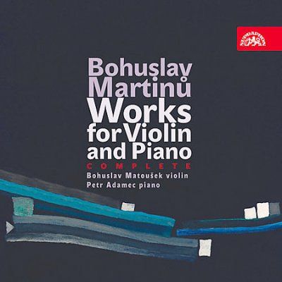 Bohuslav Matousek - Martinu: Works For Violin And Piano (CD)
