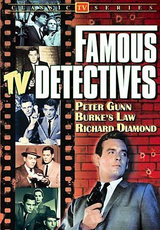 Famous TV Detectives (Peter Gunn/Burk - (Region 1 Import DVD)