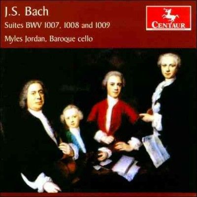 Myles Jordan - Bach: Suites Bwv 1007 1008 And 1009 (CD)