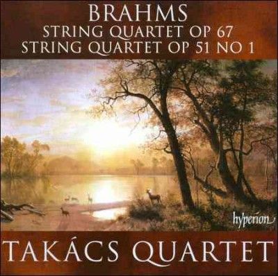 Takacs Quartet - Brahms: String Quartets Op67 Op51 No 1 (CD)