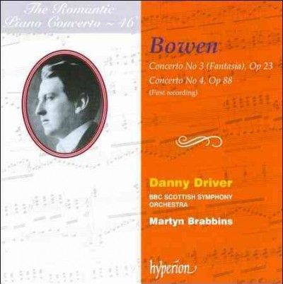 Danny Driver - Bowen: Piano Concertos Nos 3 &amp; 4: Roman (CD)
