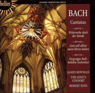 James Bowman - Bach: Cantatas Bwv54 169 &amp; 170 (CD)