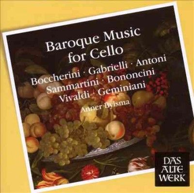 Baroque Music For Cello (CD)