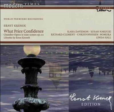 Various - Krenek: What Price Confidence (CD)