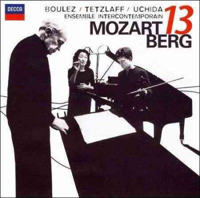 Mitsuko Uchida - Mozart Gran Partita/berg Kammerkonzer (CD)