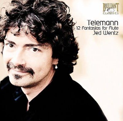 Jed Wentz - Telemann: 12 Fantasias For Flute (CD)