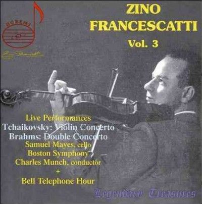 Zino Francescatti - Zino Francescatti: Vol 3 (CD)