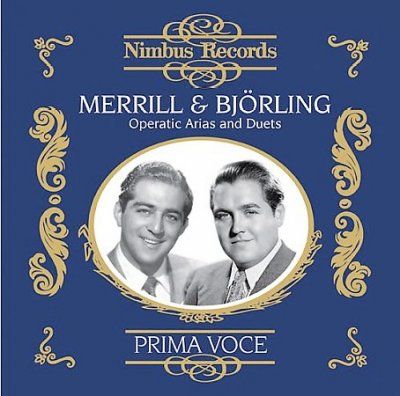 Robert Merrill - Merrill &amp; Bjorling: Operatic Arias &amp; D (CD)