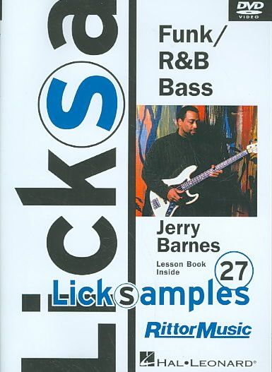 Jerry Barnes: Funk/R'n'B Bass Lick Samples(DVD)