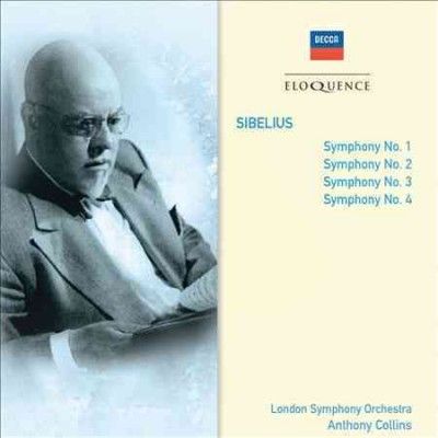 Anthony Collins - Sibelius: Symphonies Nos 1 2 3 &amp; 4 (CD)