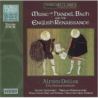 Alfred Deller - Handel/bach: Music Of Handel Bach &amp; Th (CD)