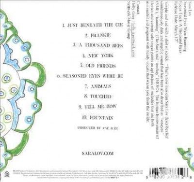 Sara Lov - Seasoned Eyes Were Beaming (CD)