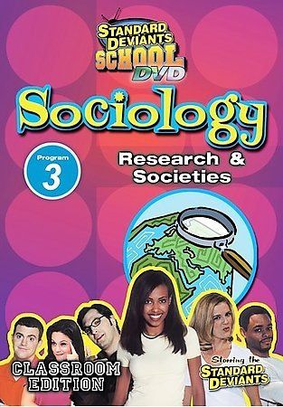 Sociology Module 3:Research and Socie - (Region 1 Import DVD)