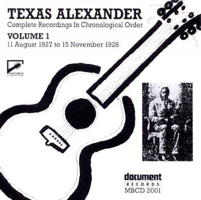 Texas Alexander Vol.01 1927-28 - (Import CD)