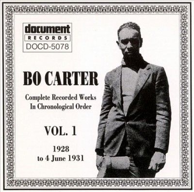 Bo Carter Vol.01 1928-1931 - (Import CD)