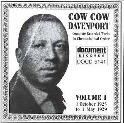 Cow Cow Davenport 1925-1929 Volume 1 - (Import CD)