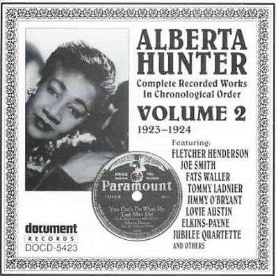 Alberta Hunter Vol.02 1923-1924 - (Import CD)