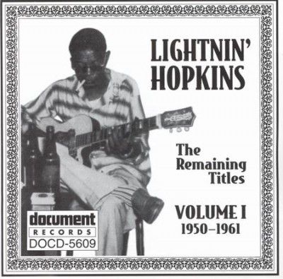 Lightnin Hopkins Vol.1 50-61 - (Import CD)