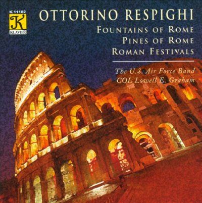 Us Air Force Band - Respighi: Fountains Of Rome Pines Of R (CD)