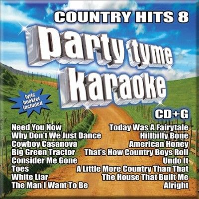 Party Tyme Karaoke - Country Hits 8 (CD)