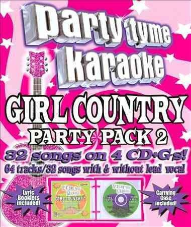 Party Tyme Karaoke - Girl Country Party Pack (CD)