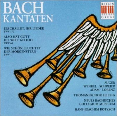 Johann Sebasti Bach - Bach: Cantatas Bwv 1/68/172 (CD)