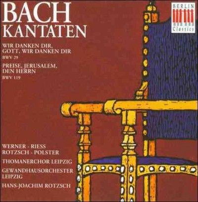 Johann Sebasti Bach - Bach: Cantatas Bwv 29/119 (CD)