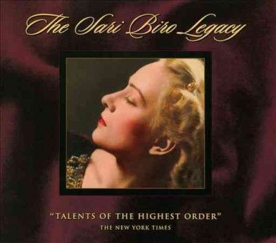 Sari Biro - Sari Biro Legacy: Historic Performance (CD)