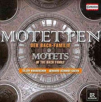 Tolzer Knabenchor - Bach Family: Motets Of The Bach Family (CD)