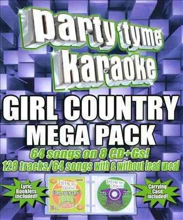 Party Tyme Karaoke - Girl Country Mega Pack (CD)
