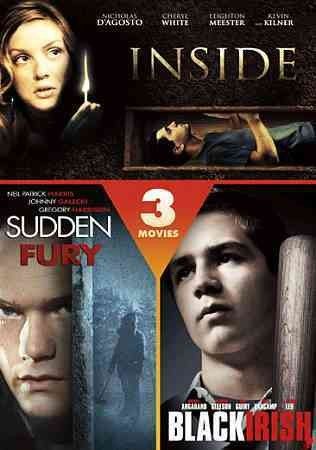 Inside/Black Irish/Sudden Fury - (Region 1 Import DVD)