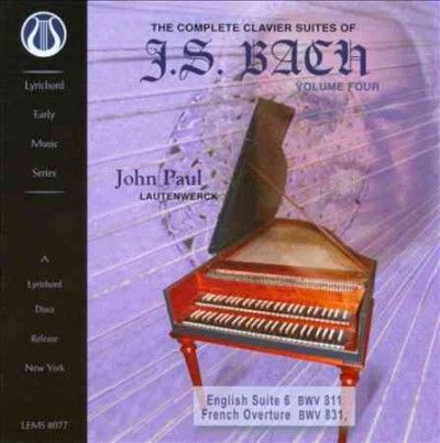 Complete Clavier Suites of Js Bach V4 - (Import CD)
