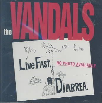Vandals - Live Fast Diarrhea (CD)