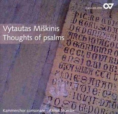 Kammerchor Consonare - Miskinis: Thoughts Of Psalms Contempor (CD)