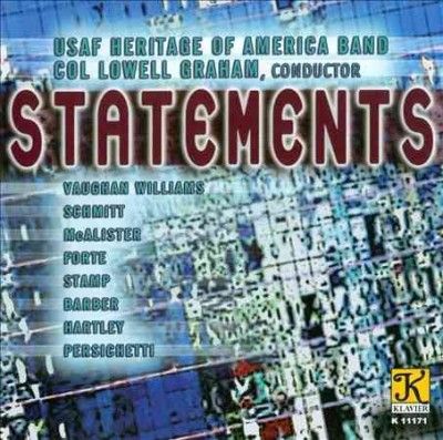 Us Air Force Band - Statements (CD)