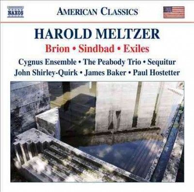 Cygnus Ensemble - Meltzer: Brion Sindbad Exiles Two Song (CD)