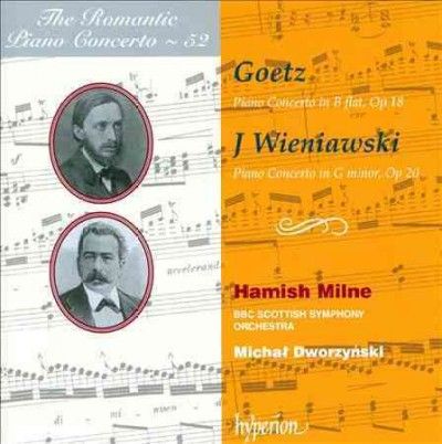 Hamish Milne - Goetz: Romantic Piano Concerto Vol 52 (CD)