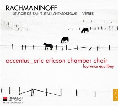 Eric Choir Ericson - Rachmaninoff: Liturgy Of St John Chrys (CD)